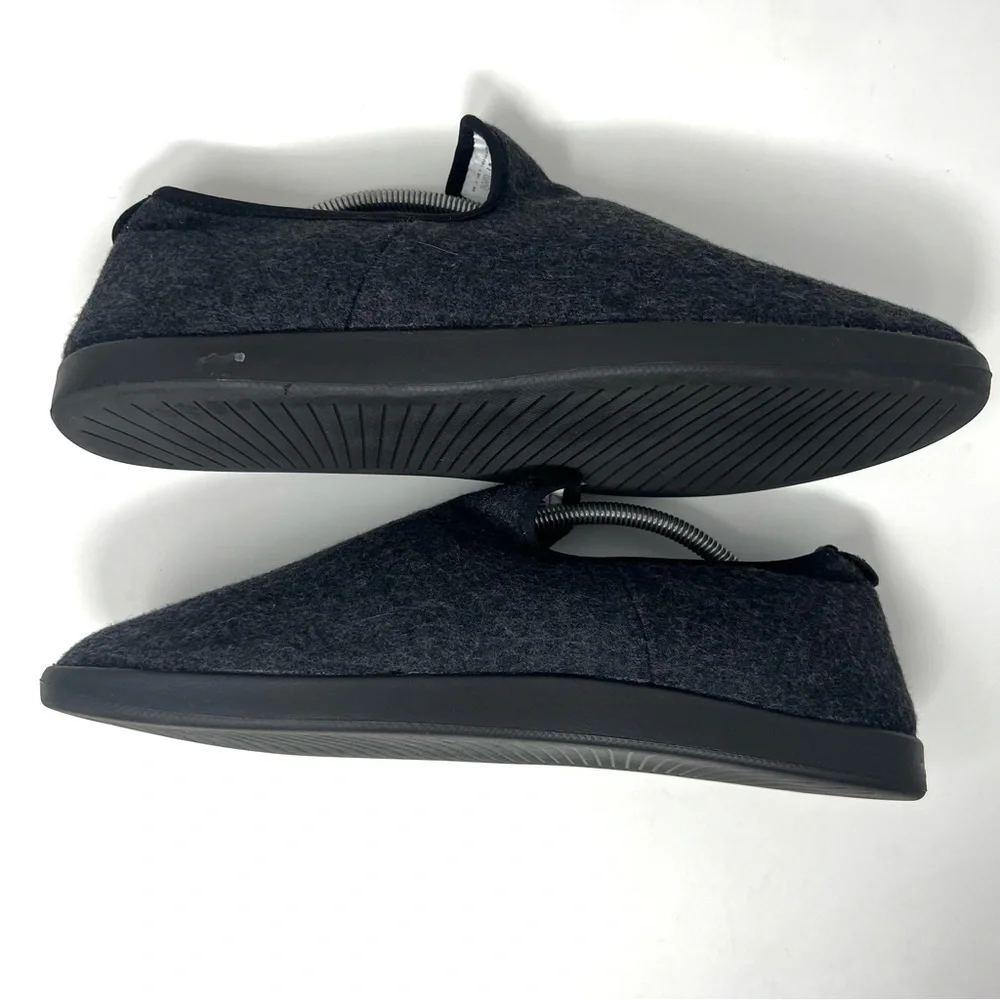 Allbirds Men’s Merino Wool Loungers Sz 12 Slip On Shoe Charcoal Grey Sneaker GUC